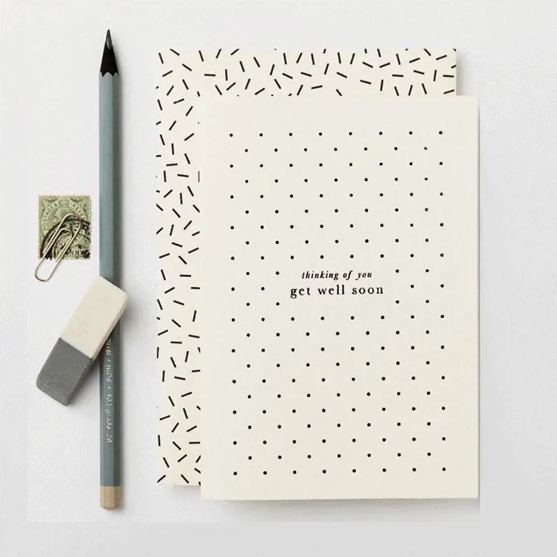 Katie Leamon Get Well Polka Card